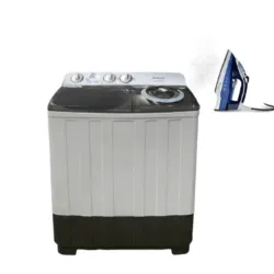 Lavadora Semiautomática 10KG + Plancha A Vapor Royal