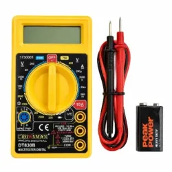 Medidor De Voltaje Digital Crownman