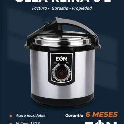 Olla reina de 6L con junta de respuesto incluida