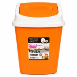 Papelera Plastica Con Tapa Basculante 12 L