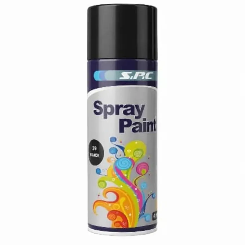 Pintura En Spray Negro