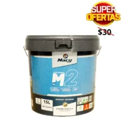 Pintura Mate M-2 Macy Color Blanco 4L