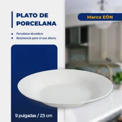 Platos (diseño blanco)