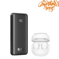 Power Bank 10000MAH 22.5W Con Audífonos