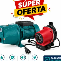 Presurizador S.P.C + Bomba De Agua Autocebante BRAS-JET370 0.5HP
