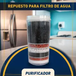 Purificador para filtro de agua