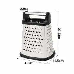 Rallador De Cocina Con 4 Caras