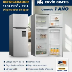 Refrigerador de 11.94 pies, no Frost, con protector de voltaje incluido 