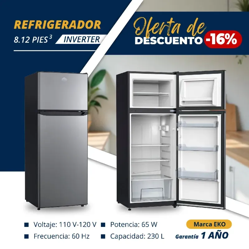 Refrigerador de 8.12 Pies Inverter