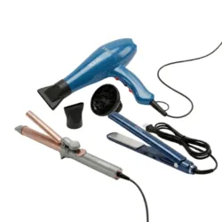 Rizador + Secador + Plancha De Cabello ROYAL