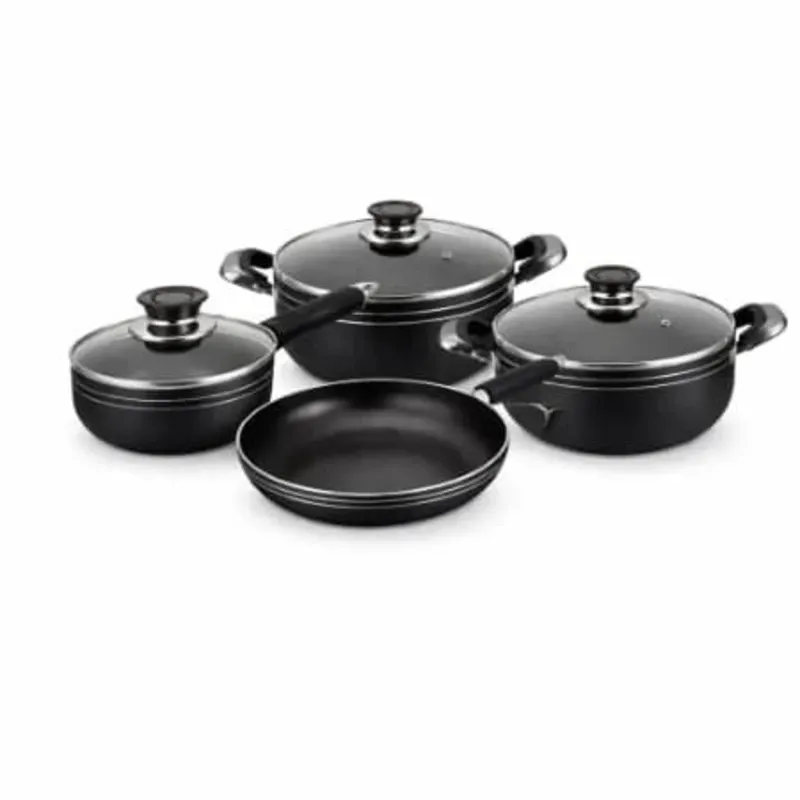 Set De Ollas Antiadherentes Para Inducción (7 PIEZAS) Royal