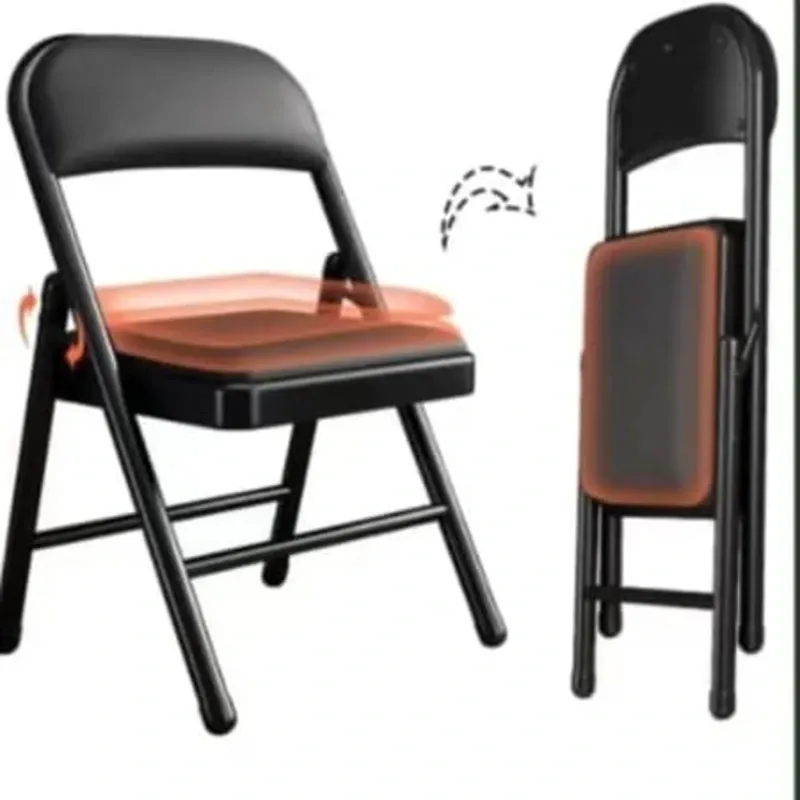 Silla Plegable Con Asiento Acolchado