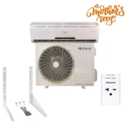 Split 2T Milexus + Soporte Para Compresor + Protector De Voltaje 220V