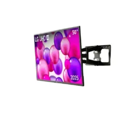 TELEVISOR 50" LG + Soporte Articulado TV 30-86" ROYAL