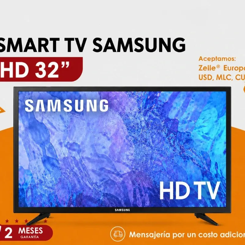 Televisor Smart TV de 32" Samsung