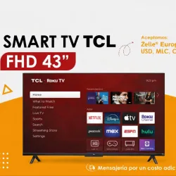 Televisor Smart TV de 43" TCL FHD