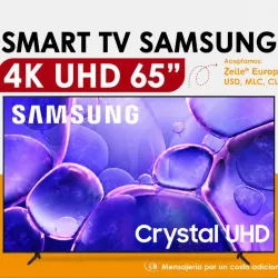 Televisor Smart TV Samsung de 65" 4K UHD
