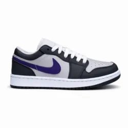 Tenis Nike Air Jordan Gris y Violeta