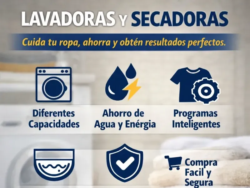 Lavadoras y Secadoras