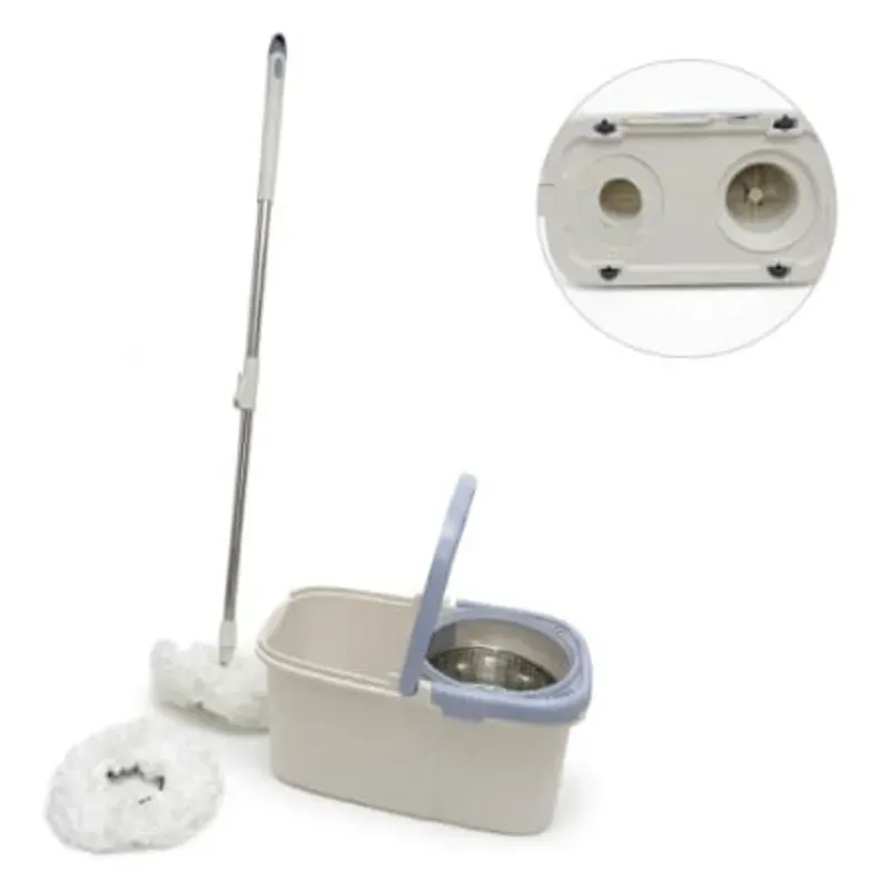 Trapeador Giratorio Con Cubeta Escurridora