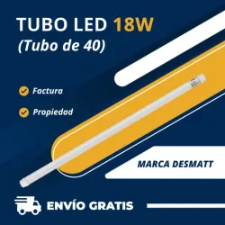 Tubo Led de 18W