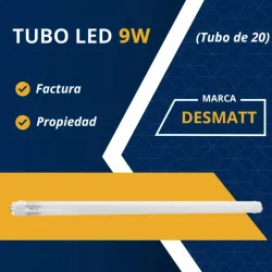 Tubo Led de 9W