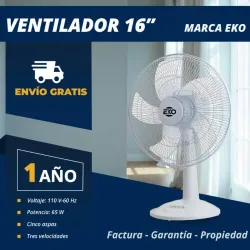 Ventilador de mesa de 16"
