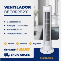 Ventilador de torre de 29"