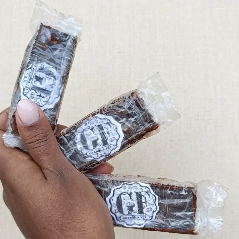 Barritas energéticas con chocolate 🍫 semi amargo