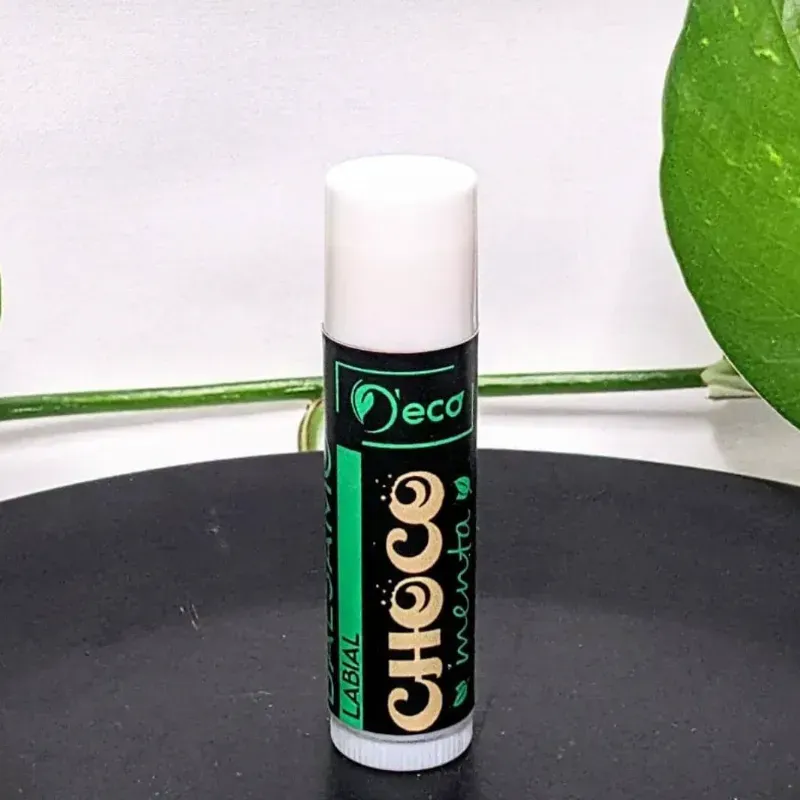 Bálsamo labial de choco-menta 🤤