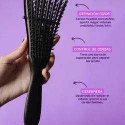 Cepillo definidor de Rizos