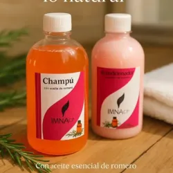 Champú y Acondicionador de Romero y Cebolla