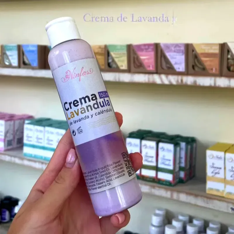 Crema corporal de Caléndula y lavanda