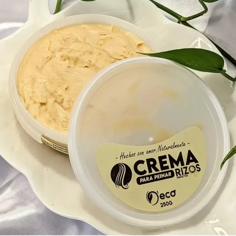 Crema de peinar rizos perfecto💕