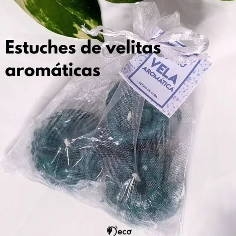 Estuches de velas aromáticas