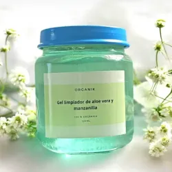 🌼Gel limpiador de aloe vera y manzanilla