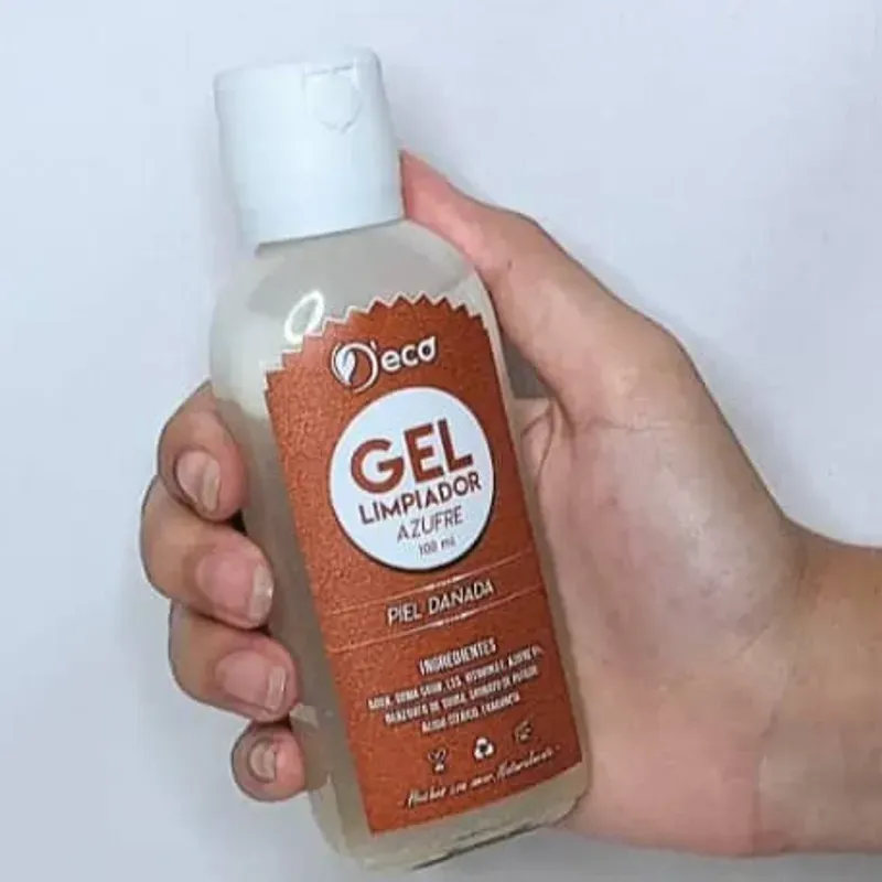 Gel limpiador de azufre