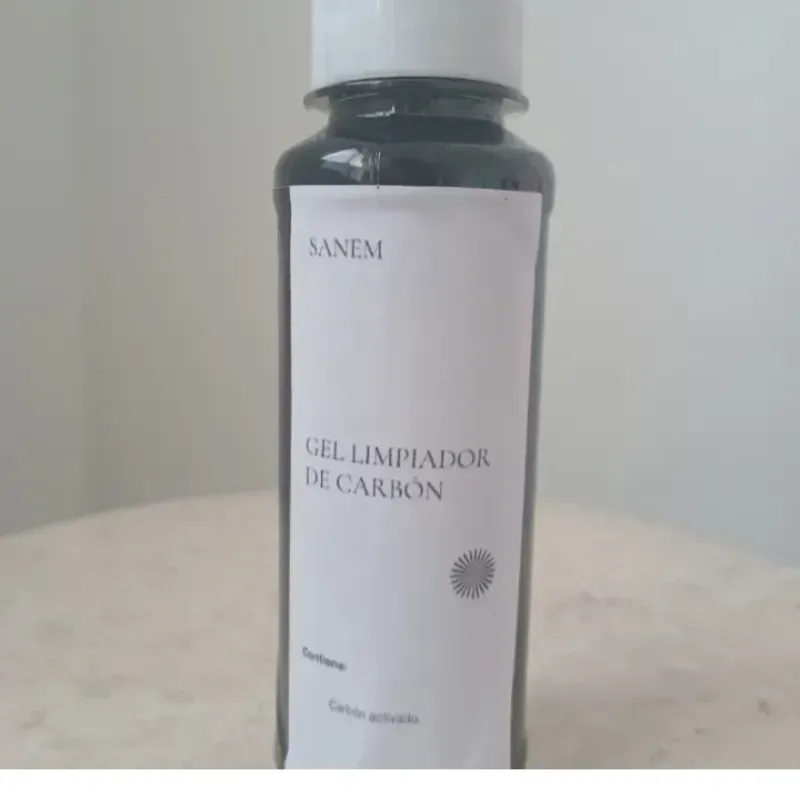 Gel limpiador de Carbón Activado 120ml (Sanem)