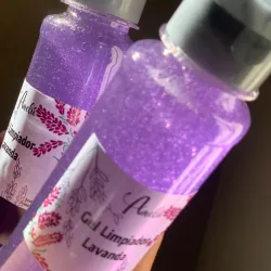 Gel limpiador de Lavanda
