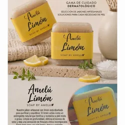 Jabón de limón y Vitamina C🍋