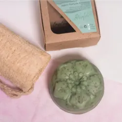 Jabón de Menta y Luffa 110g