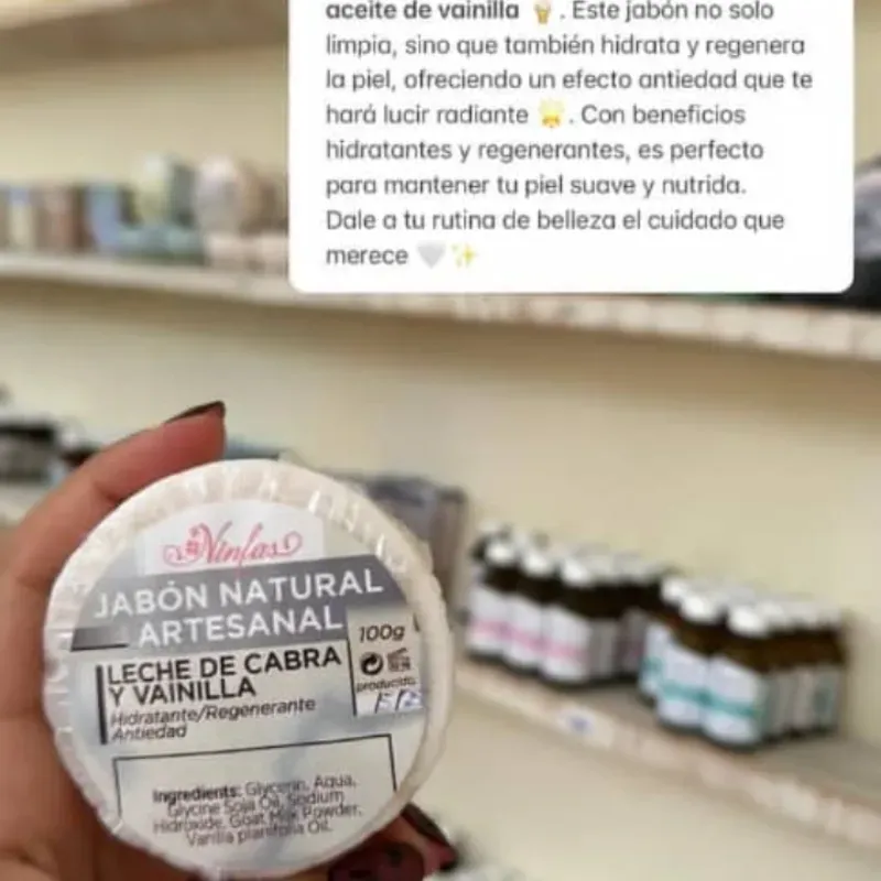 Leche de cabra y vainilla 🥛🌼