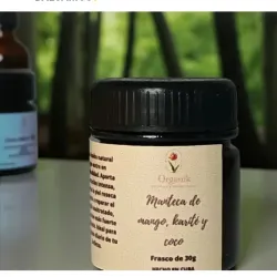 Manteca Triple de Mango, Karité y Coco (30g)