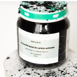 Mascarilla facial de carbón activado 🖤