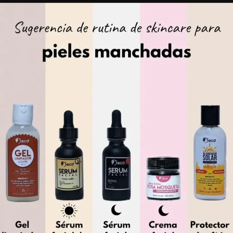 Rutina facial antimanchas