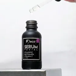 Serum facial de niacinamida, colágeno y vit E