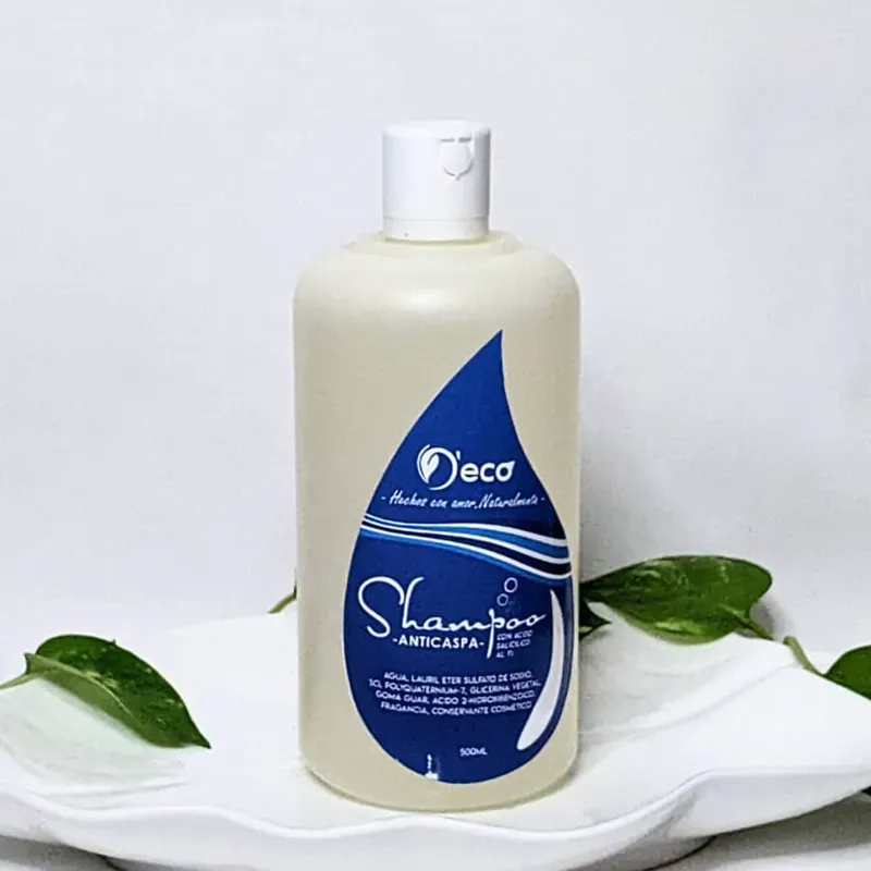 Shampoo anticaspa con ácido salicílico🌸