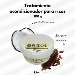 Tratamiento acondicionador capilar para rizos🔅  8.4MLC