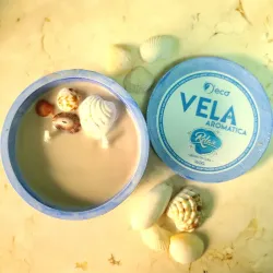 Vela aromática Relax🩵