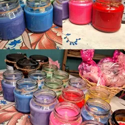 Velas aromáticas ❤️🩷💙🩵💜